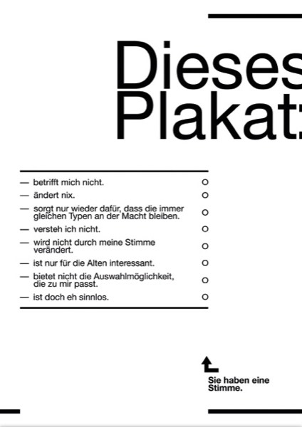 Plakat Patrick Reichert-Young